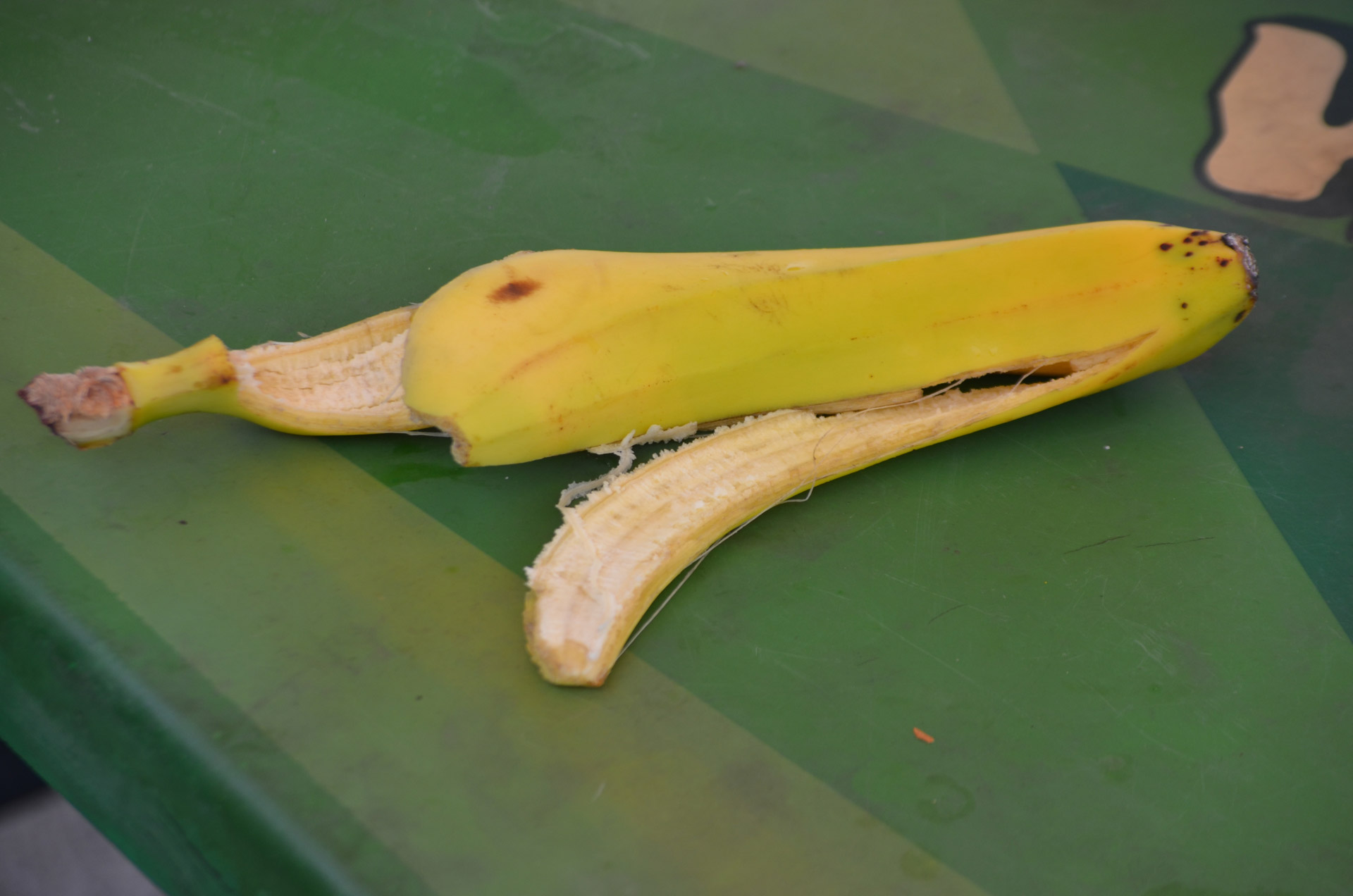 banana fruit peel free photo