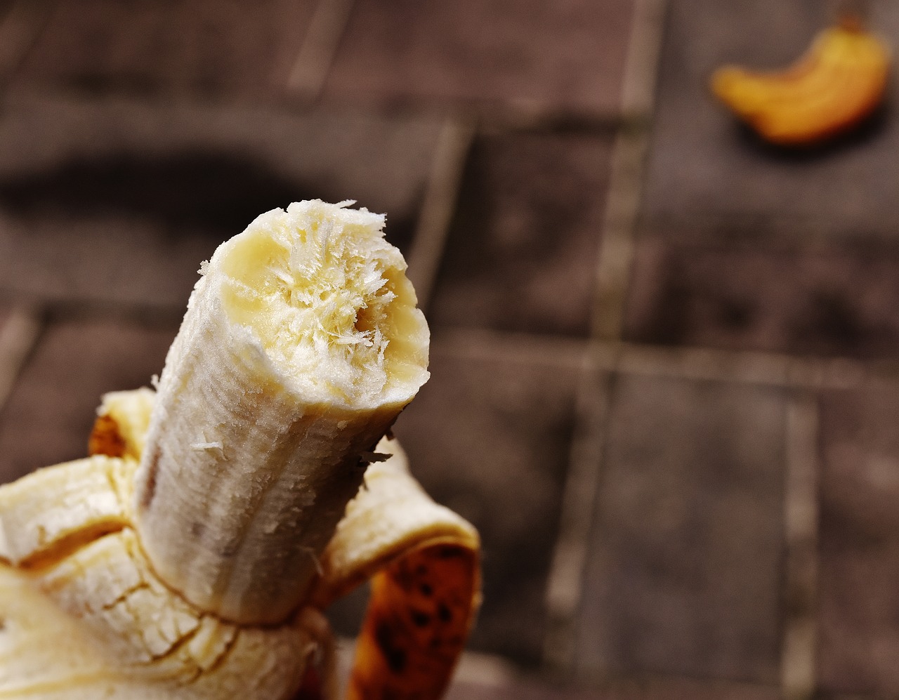 bananas eat fruits free photo