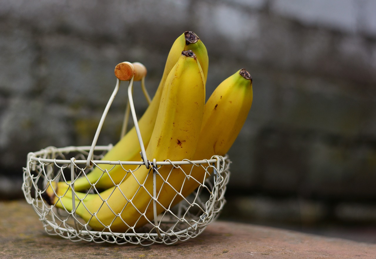 bananas fruit fruit basket free photo