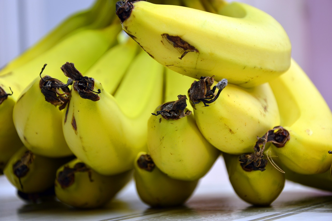 bananas  fruit  fruits free photo