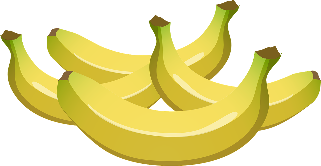 bananas yellow fruits free photo