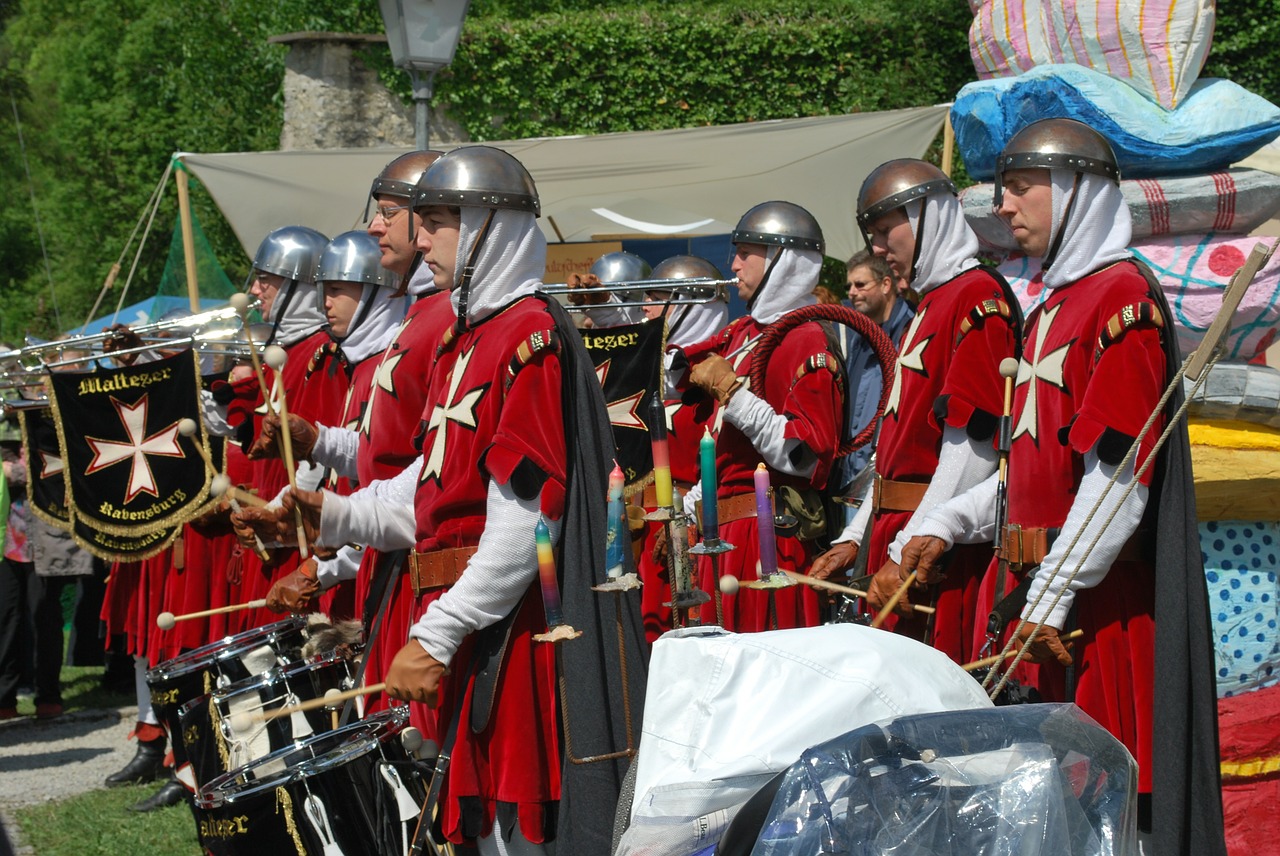 band knights crusades free photo