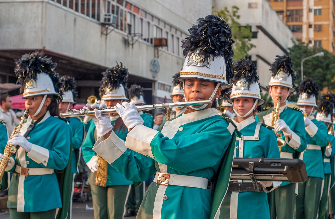 band playing day free photo