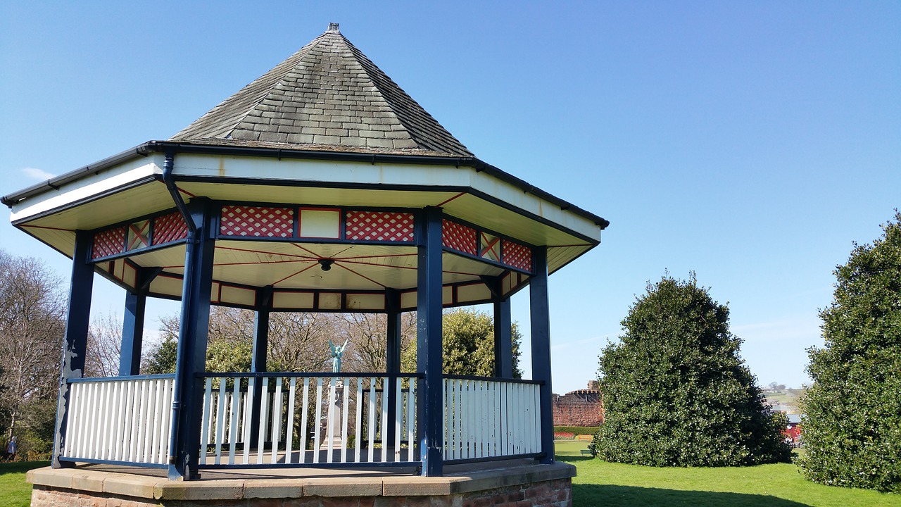 bandstand sky architecture free photo