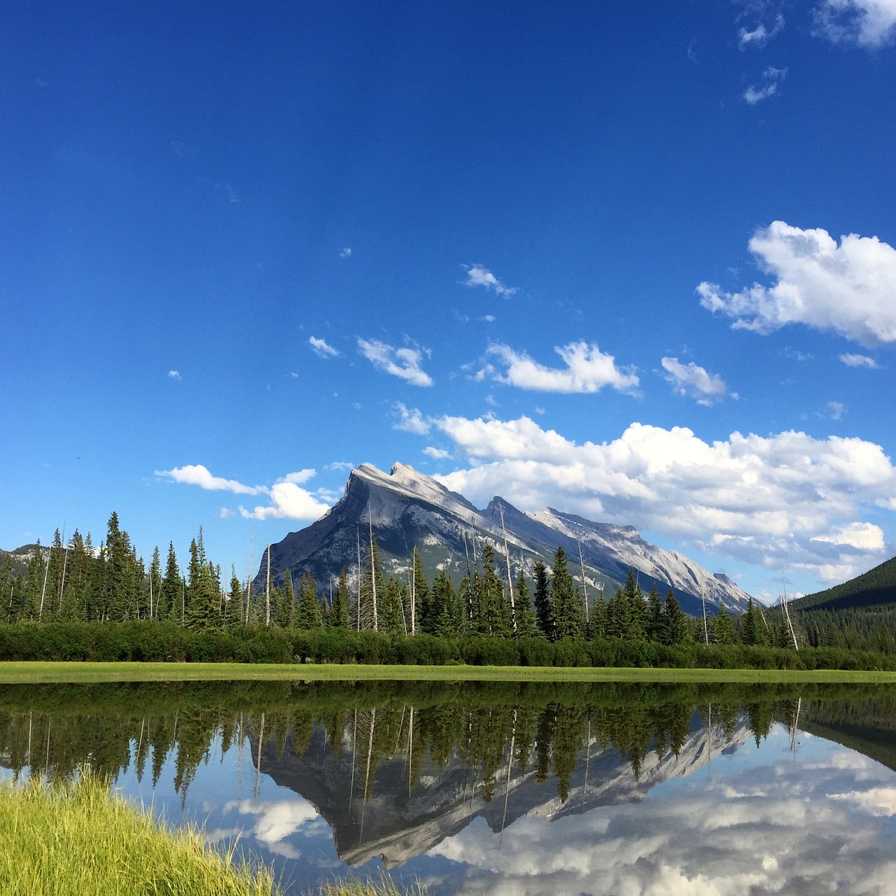 banff lake canada free photo