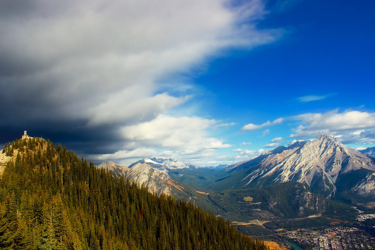 banff canada alberta free photo