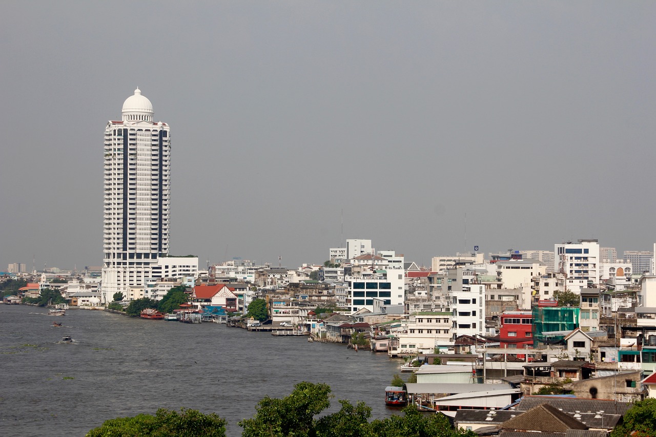 bangkok thailand skyscraper free photo