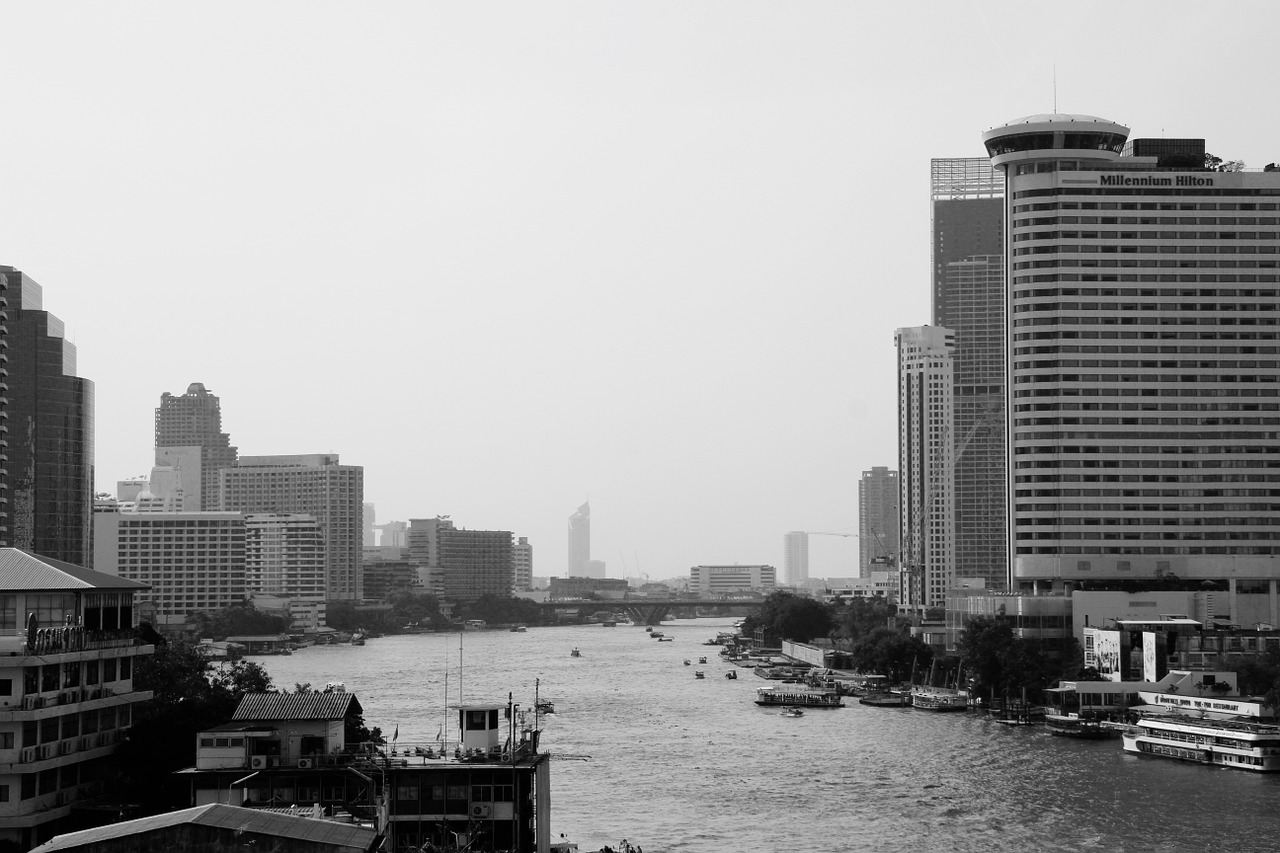 bangkok thailand skyscraper free photo