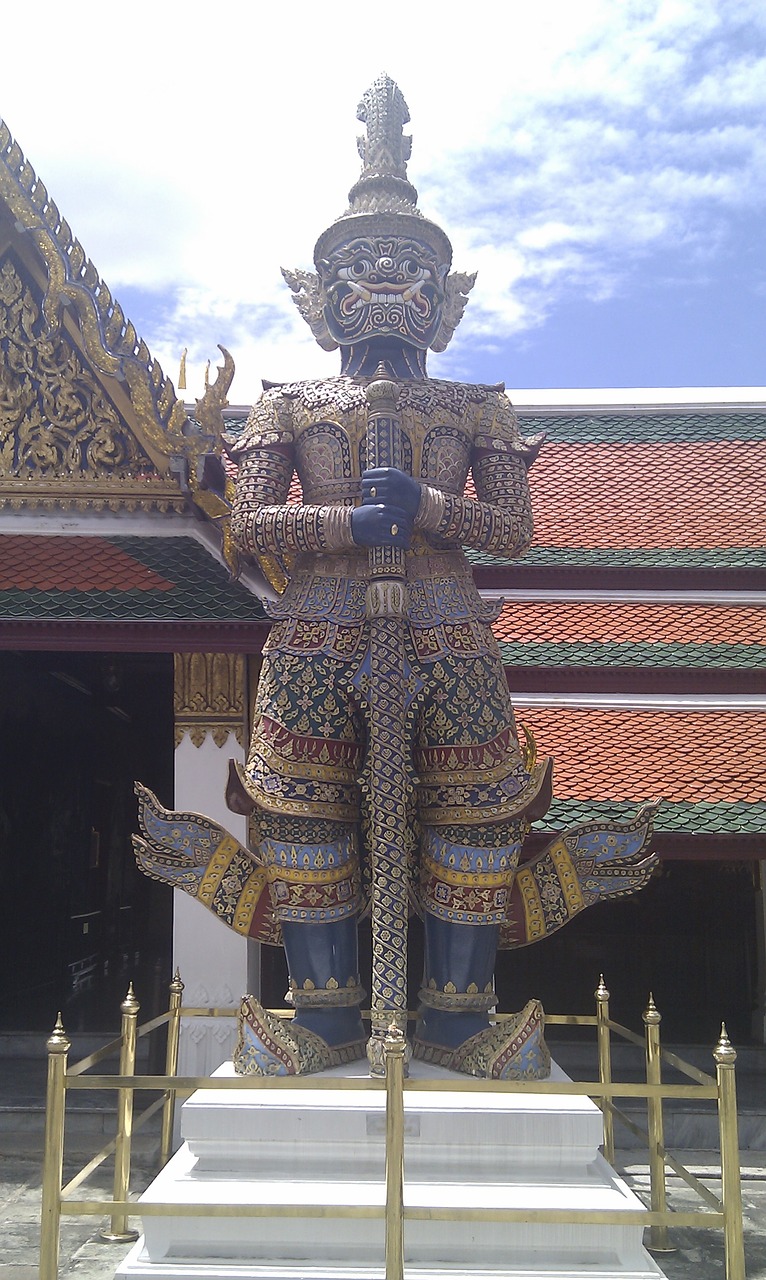 bangkok temple buddha free photo