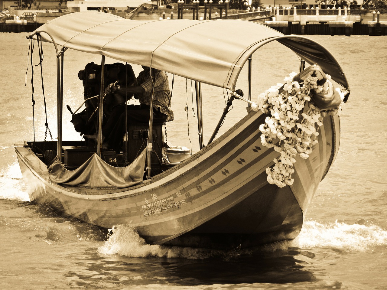 bangkok thailand river free photo