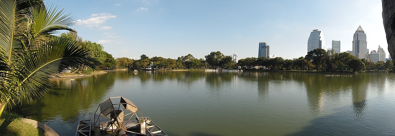 bangkok thailand skyline free photo