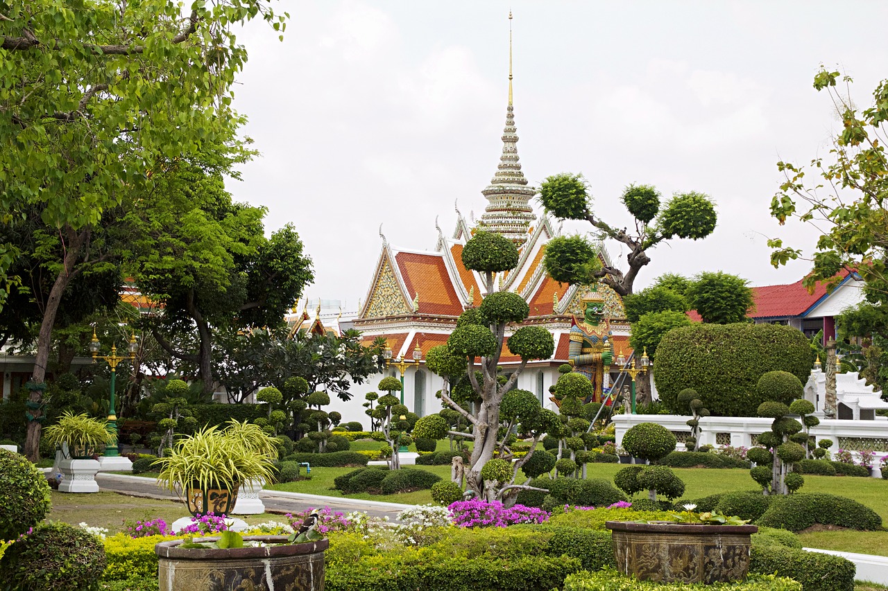 bangkok wat arun thailand free photo