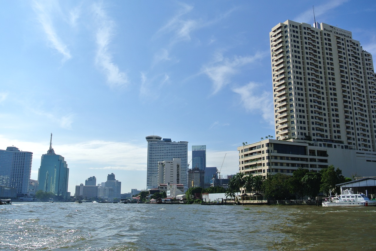 bangkok river thailand free photo