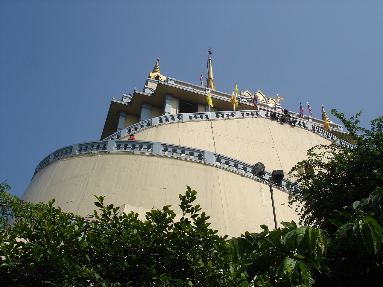 bangkok wat saket the scenery free photo