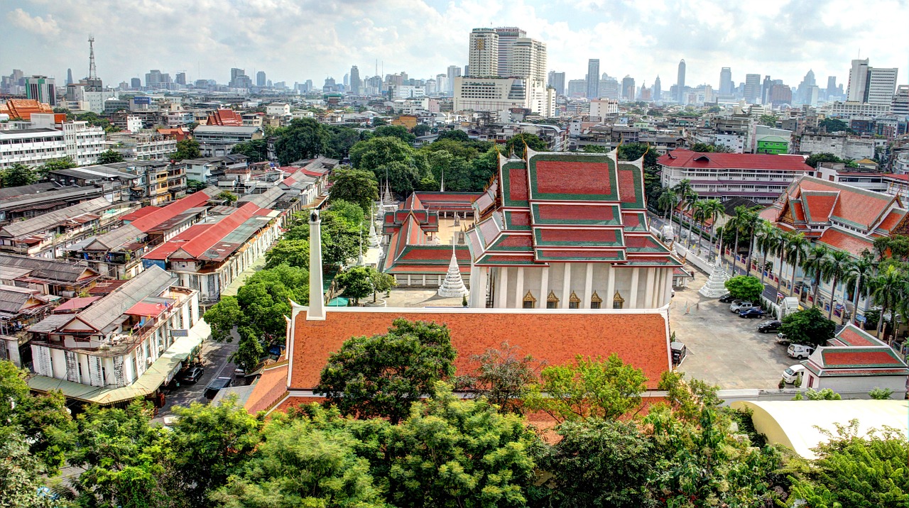 bangkok thailand temple free photo