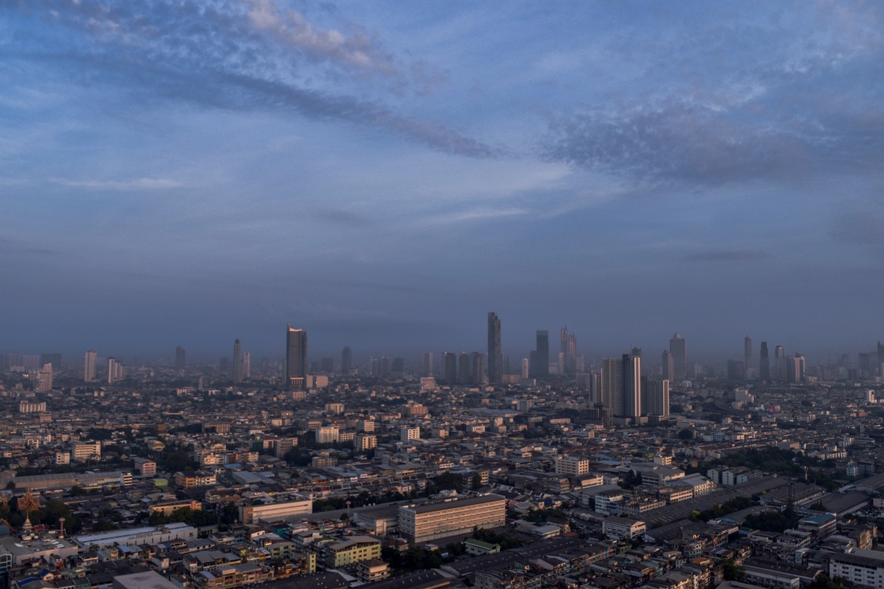 bangkok  view  thailand free photo