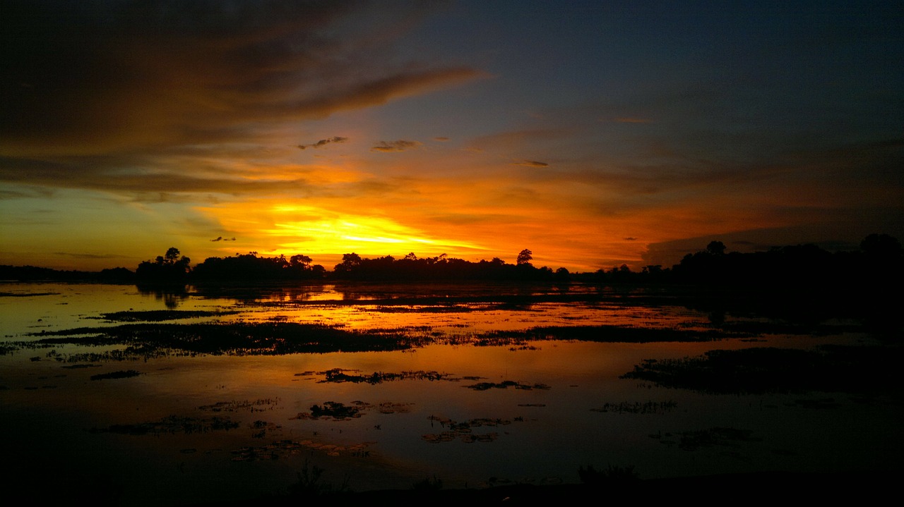 bangladesh sunset twilight free photo