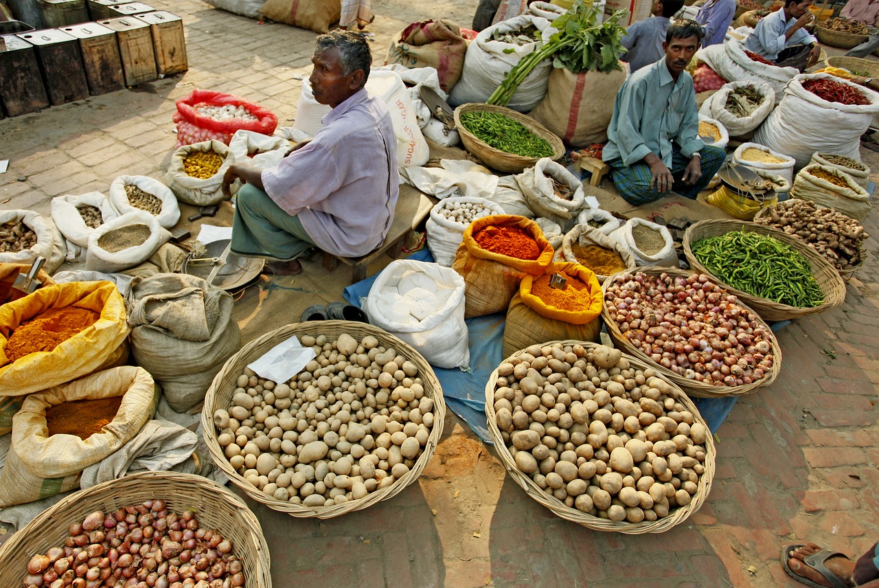 bangladesh  village  market free photo