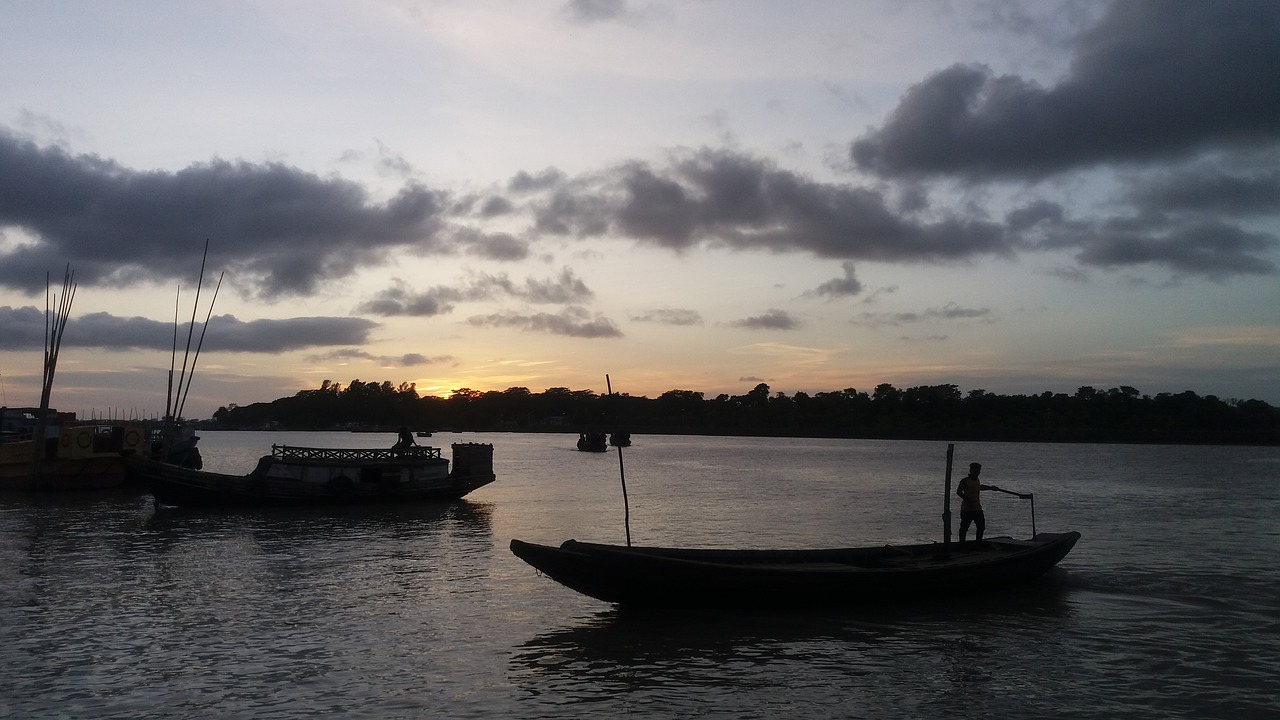 bangladesh  river  boat free photo