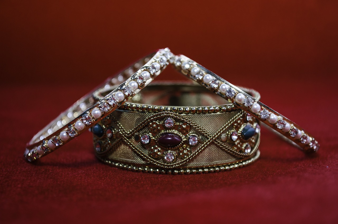 bangle diamonds bracelet free photo