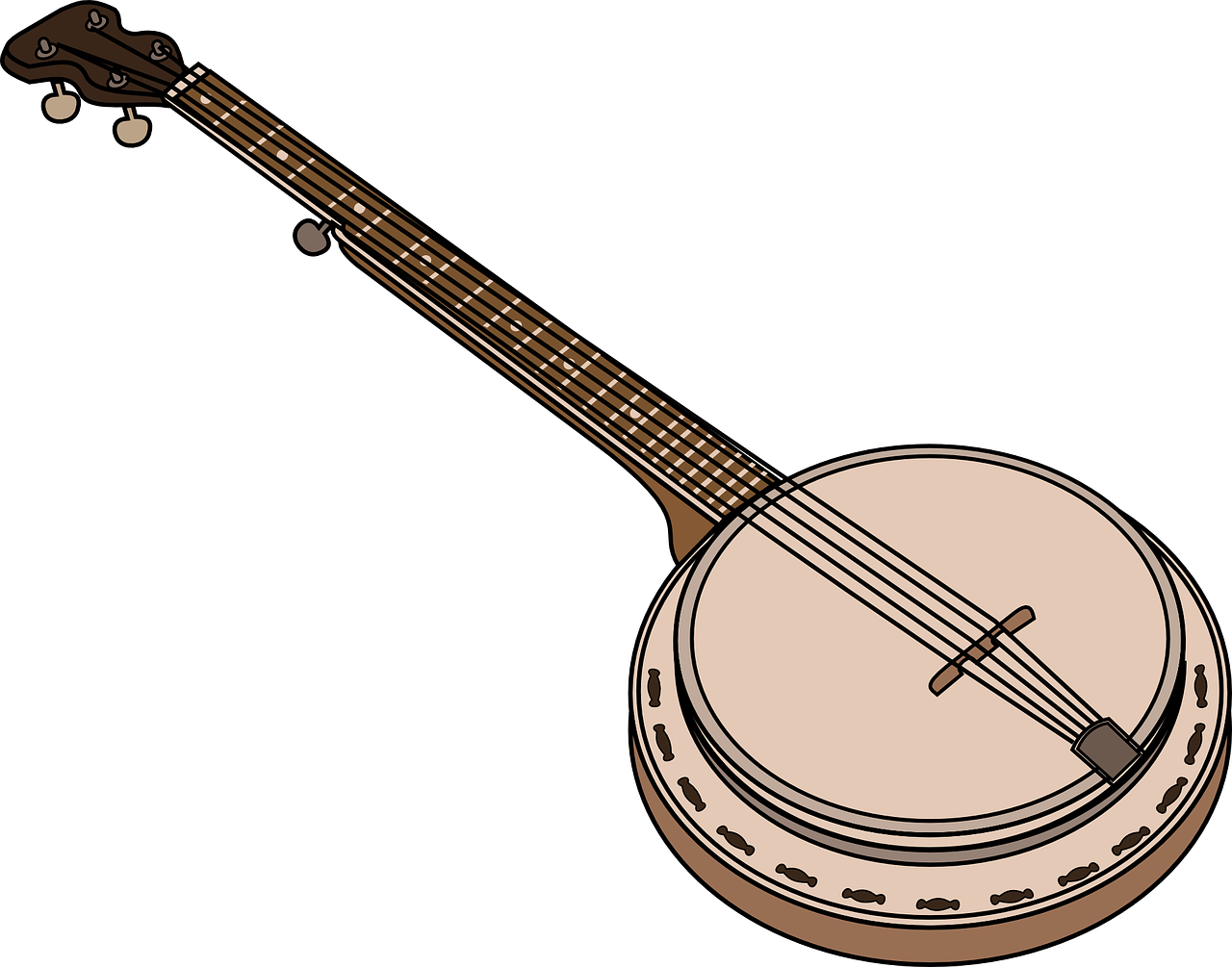 banjo musical instrument free photo