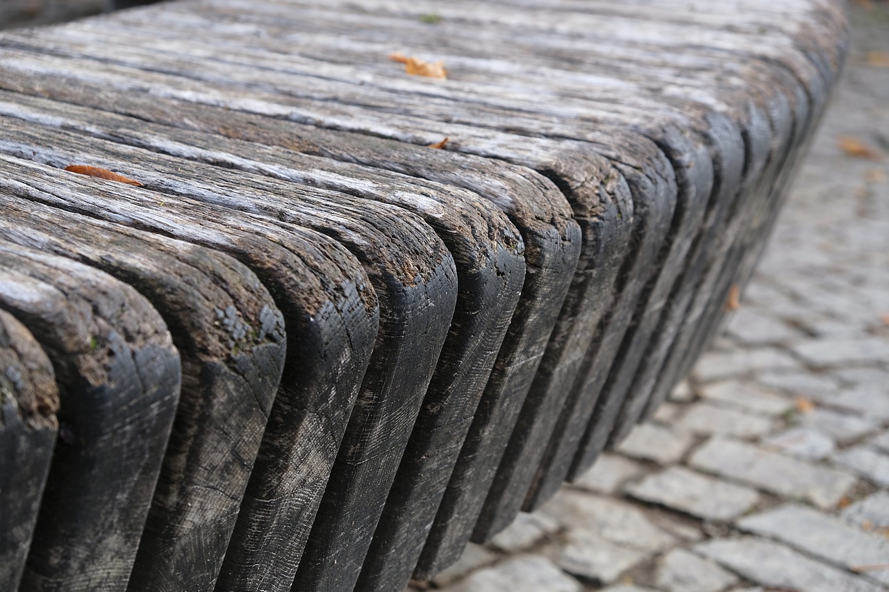 bank bench wooden bench free photo