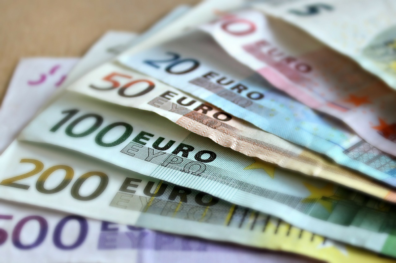 bank note euro bills free photo