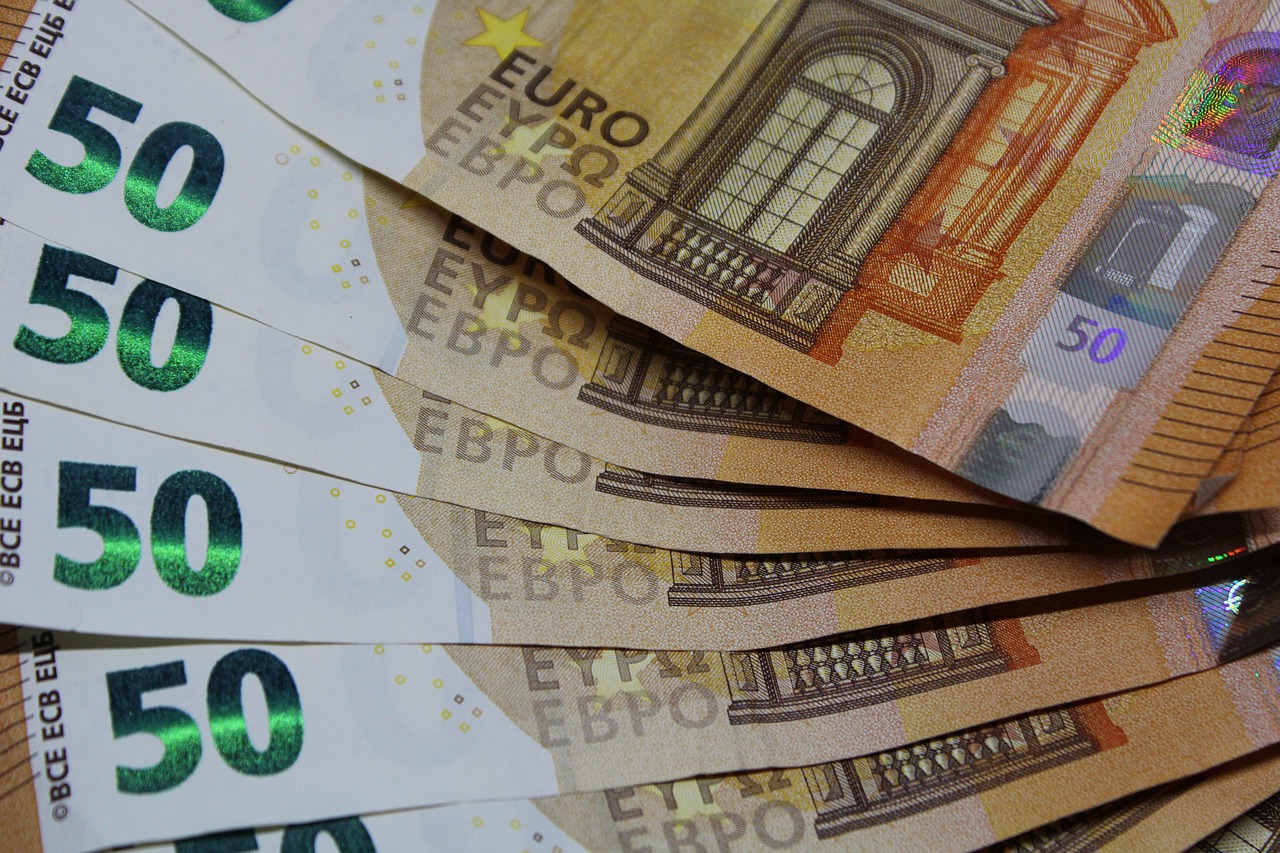 bank note  euro  currency free photo
