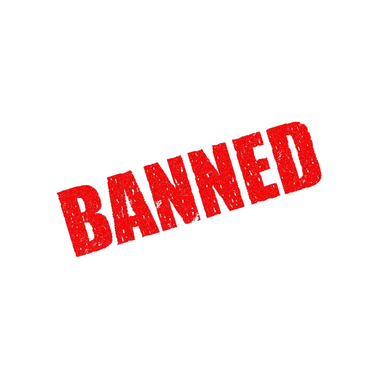 banned forbidden warning free photo
