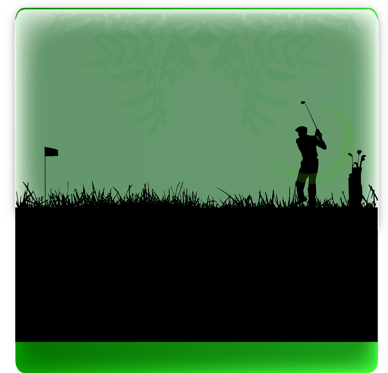 banner golf vector free photo