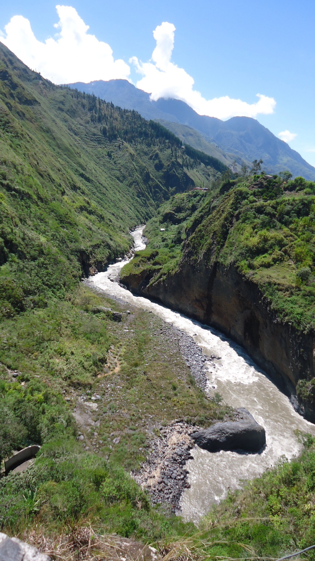 river banos ecuador free photo