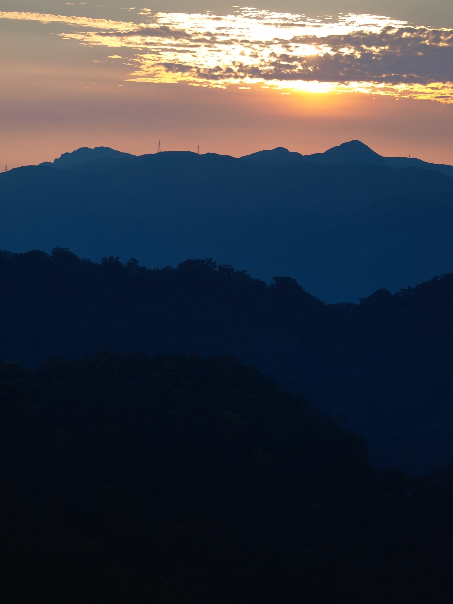 dawn banping mountain banpingshan free photo