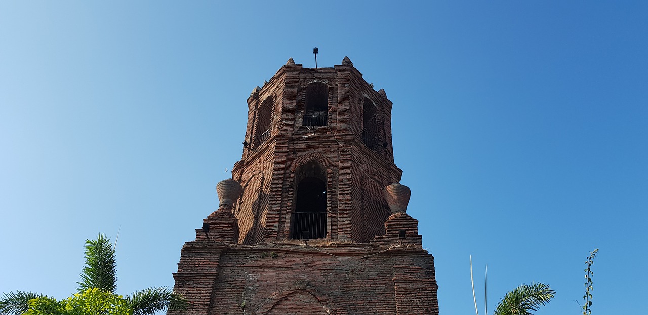 bantayan bell tower  ilocos  philippines free photo