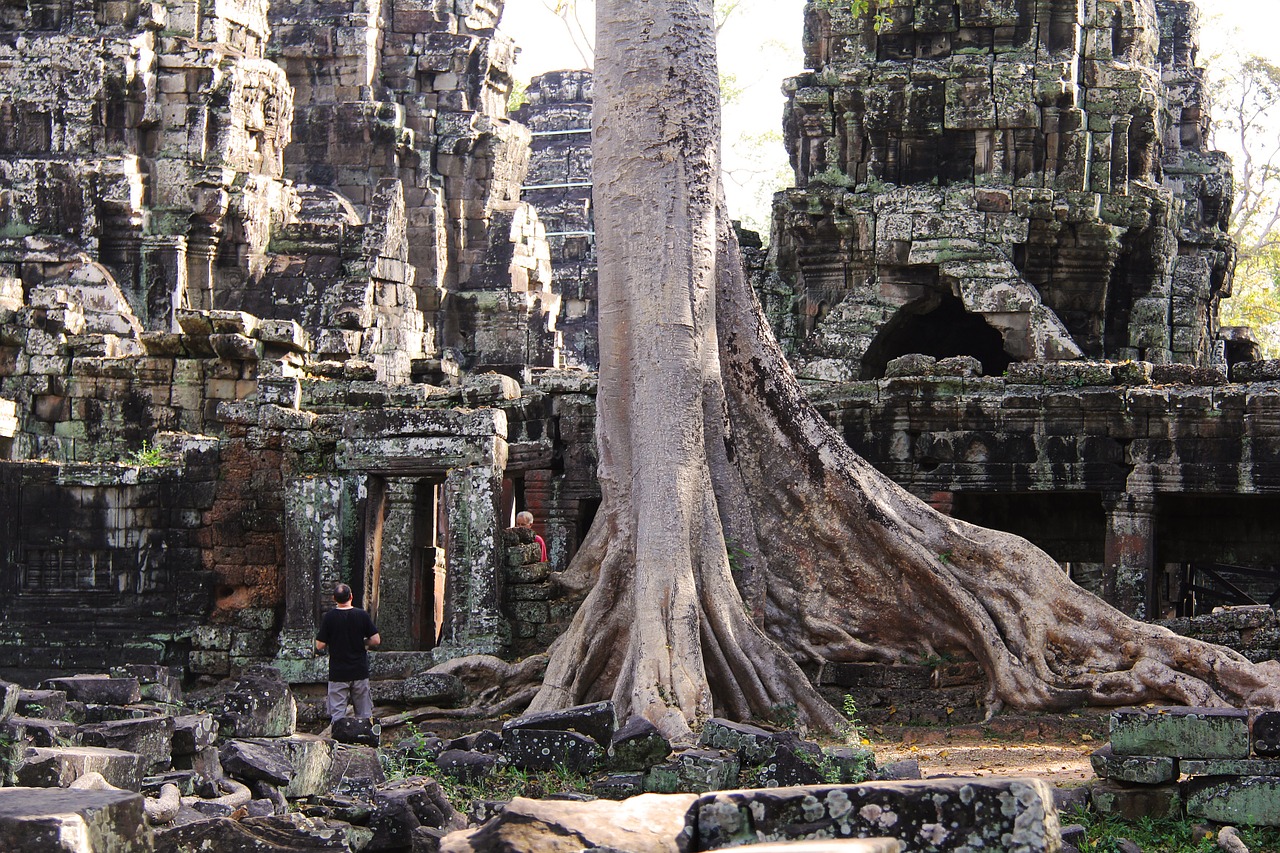 banteay kdei temple travel free photo