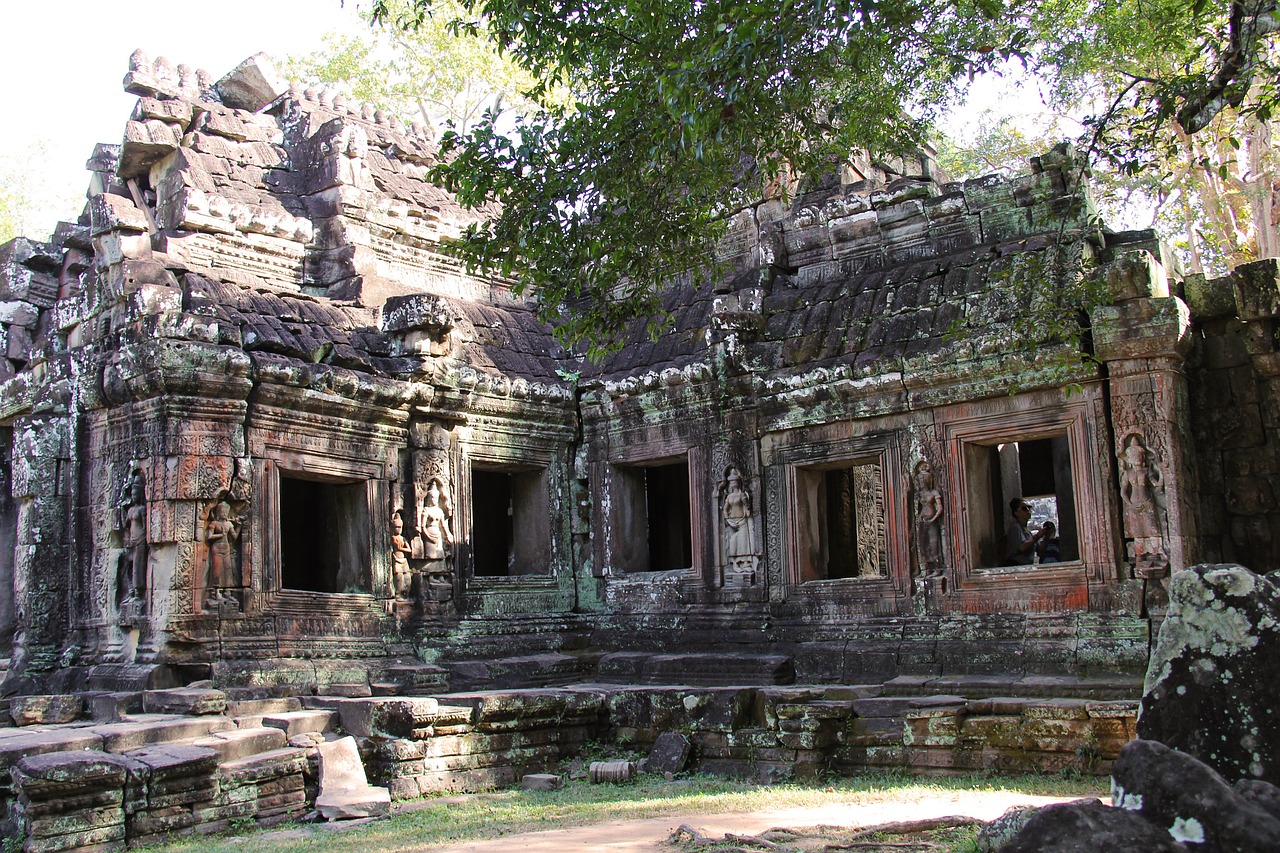 banteay kdei temple travel free photo