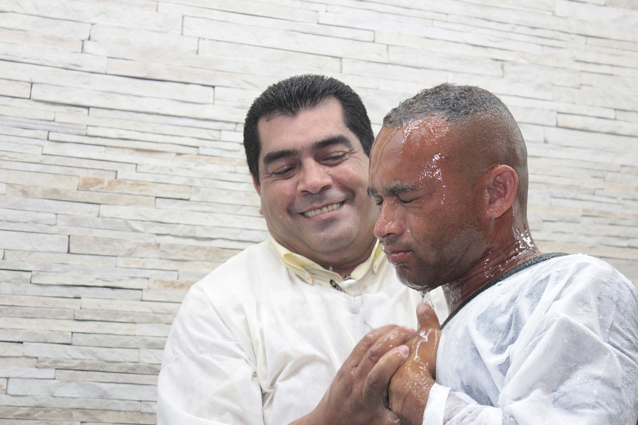 baptism water pastor free photo