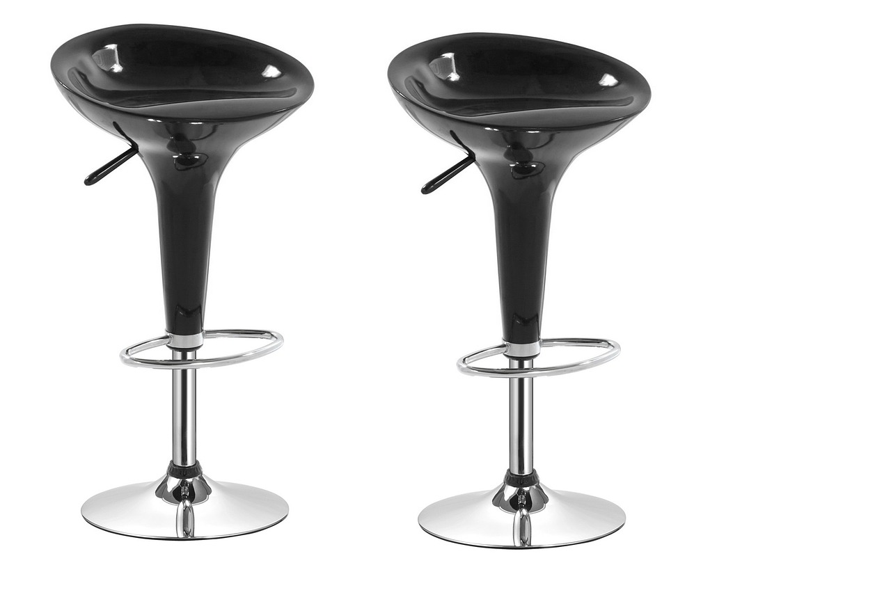 bar stool black free photo