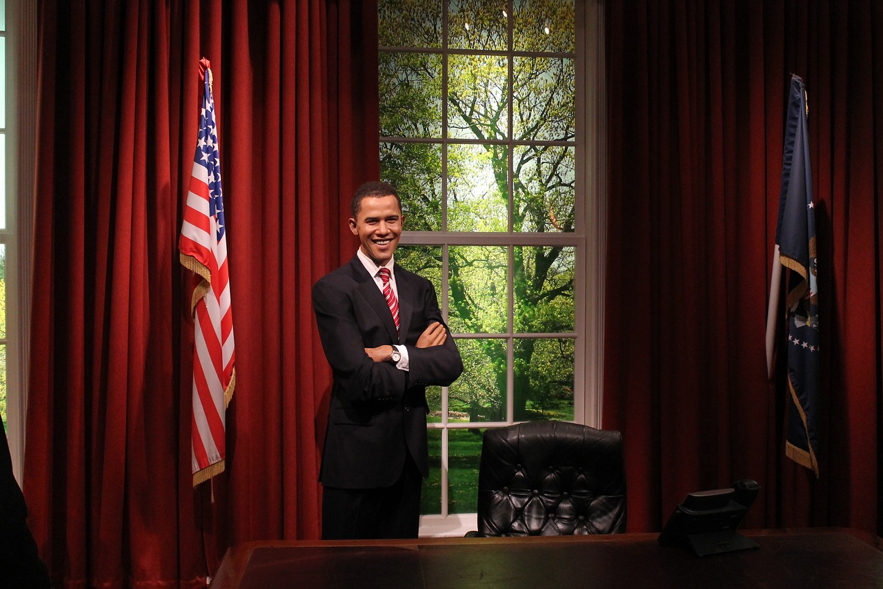 barack obama wax museum free photo