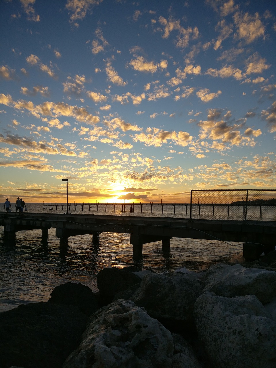 barbados  oistins  sunset free photo