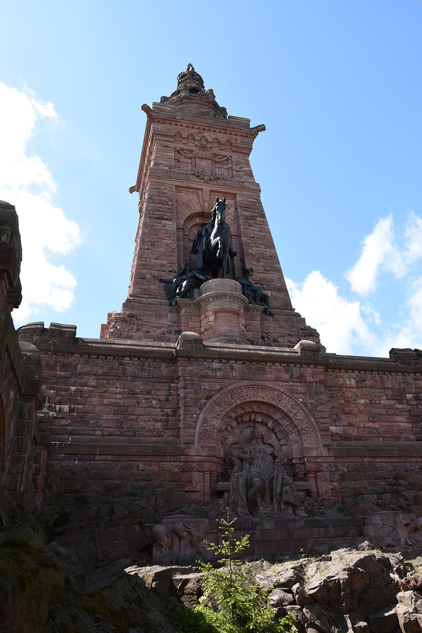 barbarossa monument monument blue sky free photo