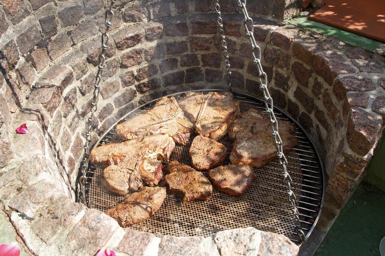 barbecue summer meat free photo