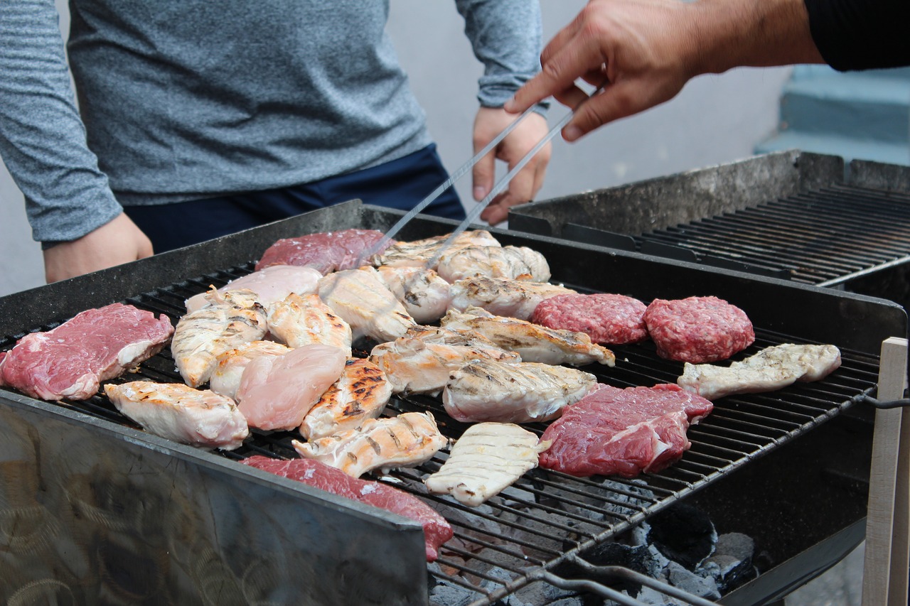 barbecue grilled meats grill free photo