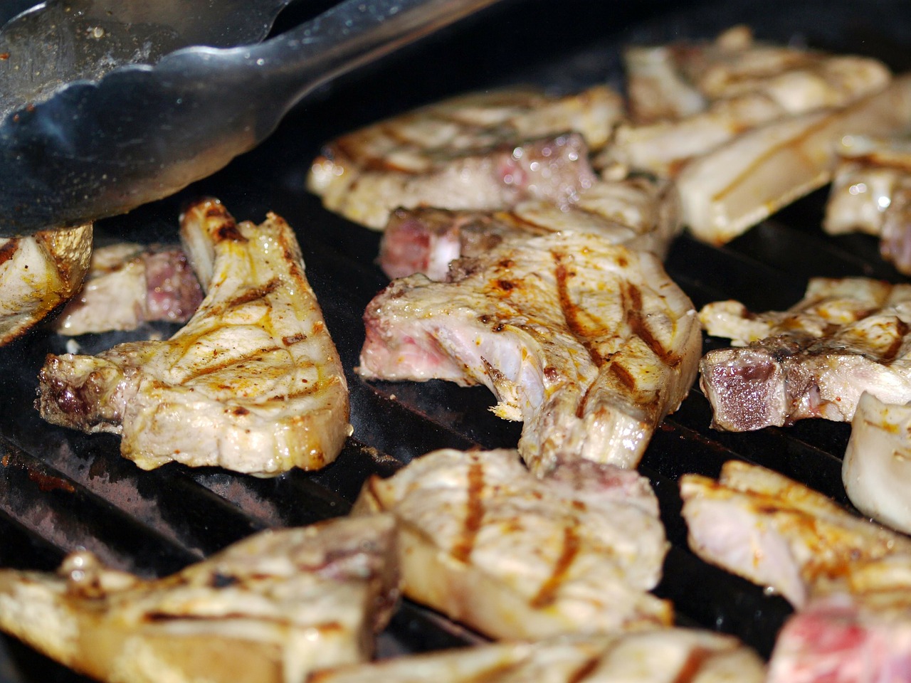 barbecue grill steak free photo