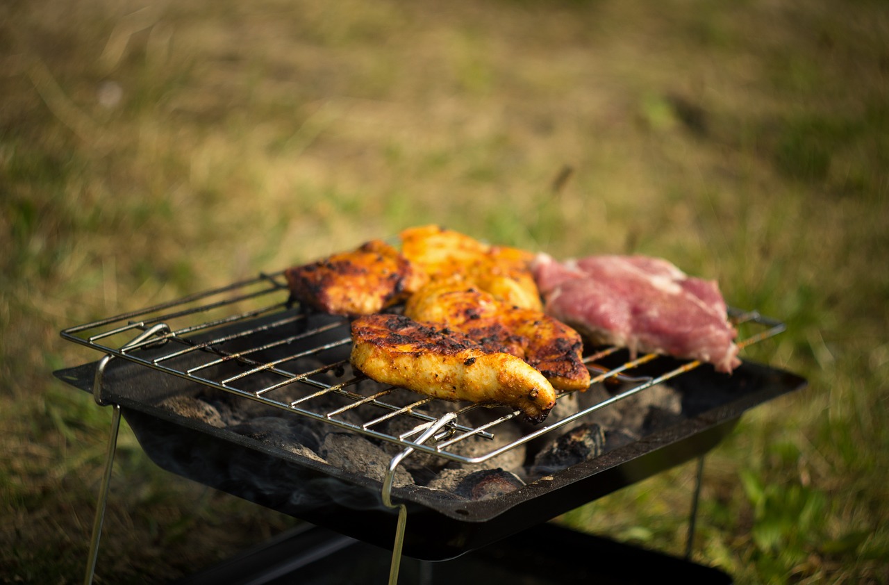 barbecue grill meat free photo