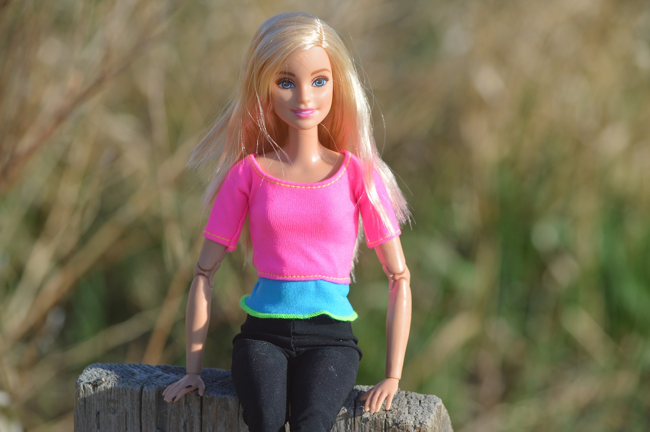 barbie doll posing free photo