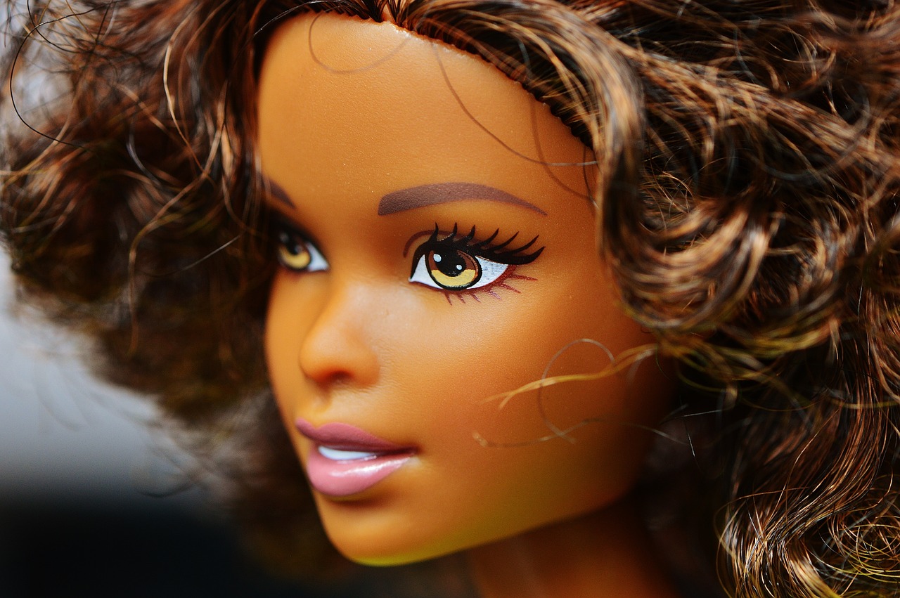 barbie doll face free photo