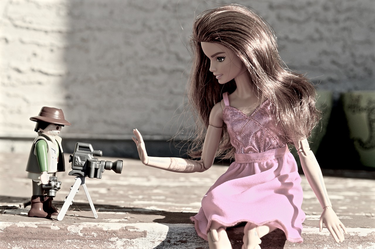 barbie camera paparazzi free photo