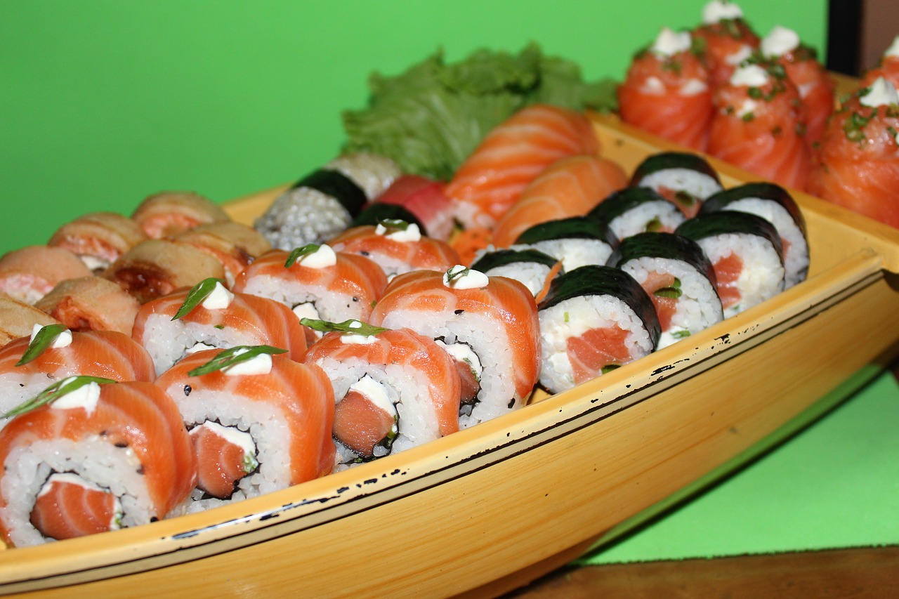 barca sushi combo free photo