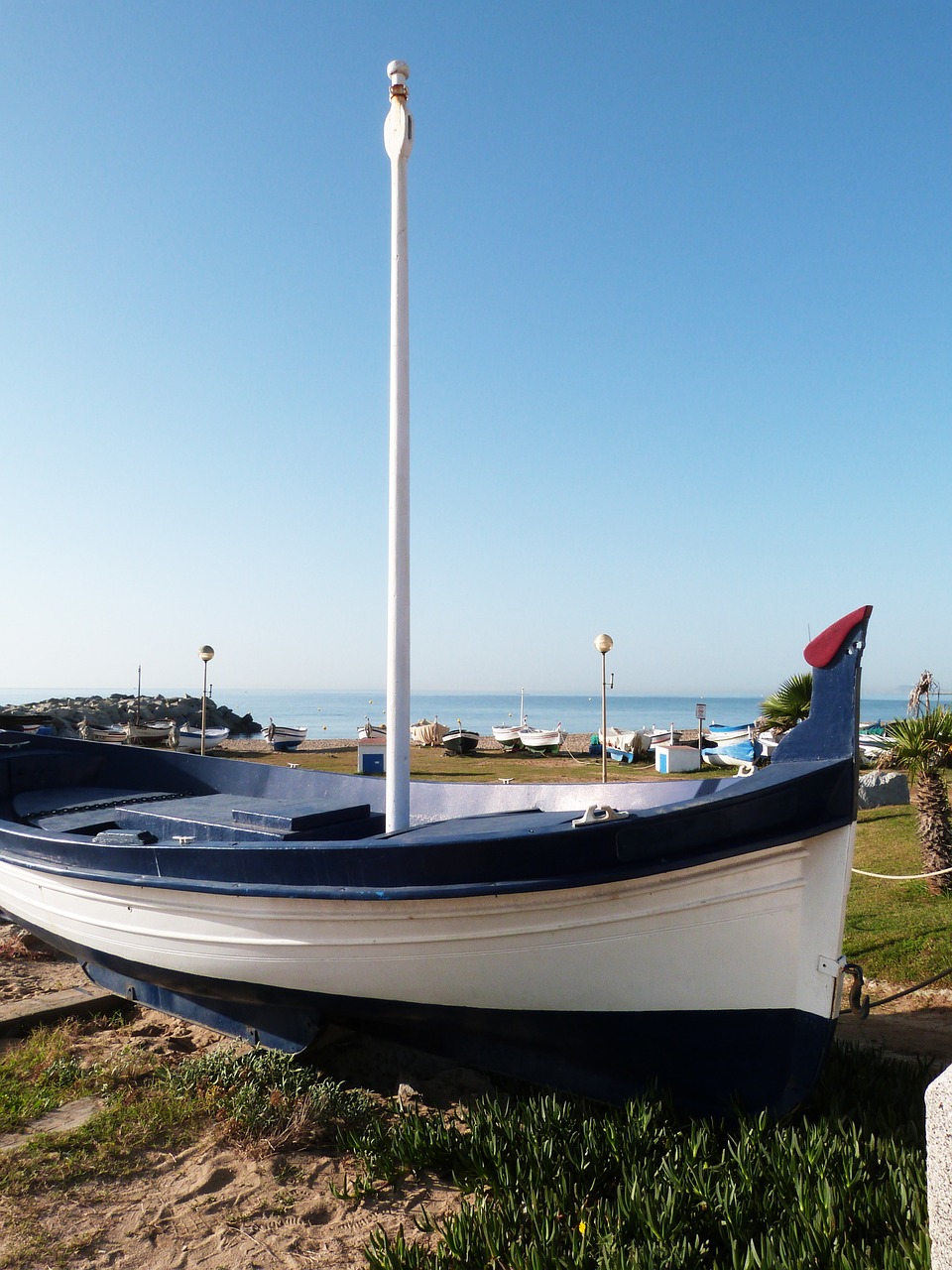 barca mediterranean beach free photo