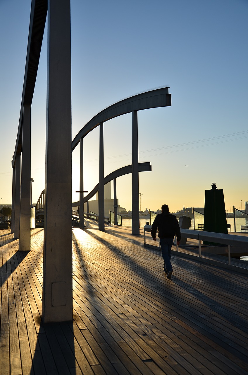 barcelona port mediterranean free photo